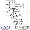 Grohe Concetto Single Lever Sink Mixer Kitchen Tap Dimensions